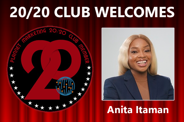 Meet 20/20 Club Member Anita Itaman!